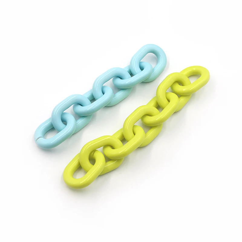 Blue Lemon Irion Colored Bag Chain